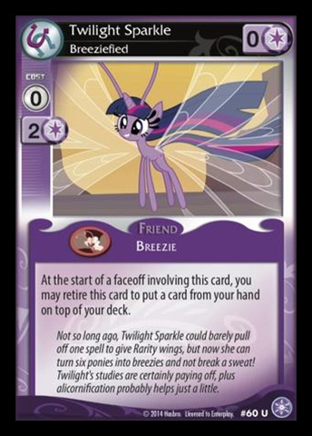 Twilight Sparkle, Breeziefied 